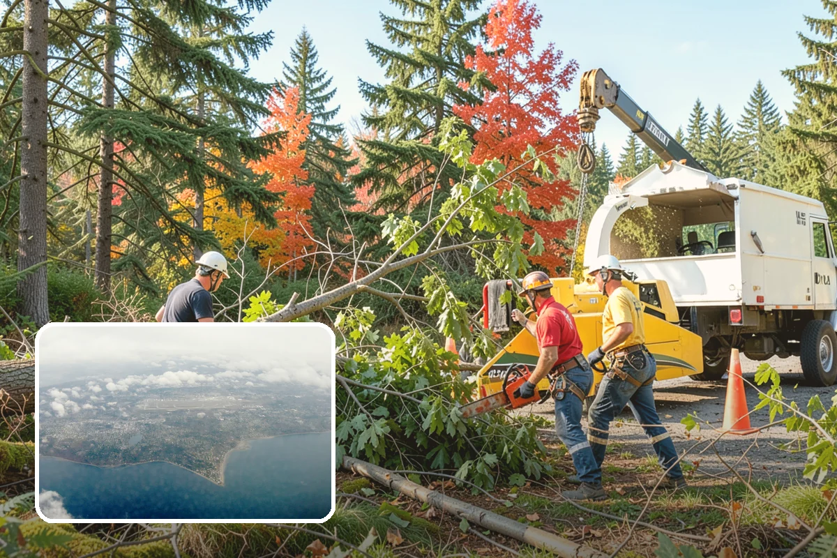 Tree inventory and tagging in Burien, King County, WA - Supports long-term tree health and stability