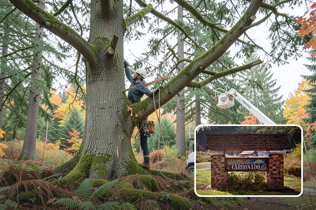 Tree inventory and tagging in Carbonado, Pierce County, WA - Supports long-term tree health and stability