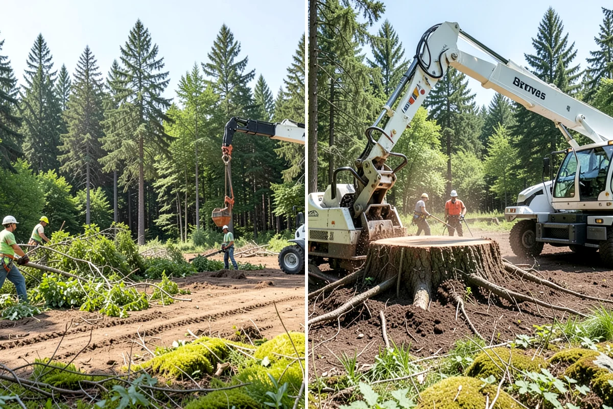 Tree inventory and tagging in Concrete, Skagit County, WA - Inspect the tree and its site