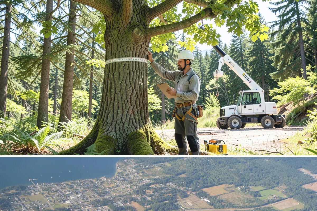 Tree inventory and tagging in Coupeville, Island County, WA - This service can be performed year-round in the Puget Sound climate, though scheduling may adjust for wet winter seasons that...