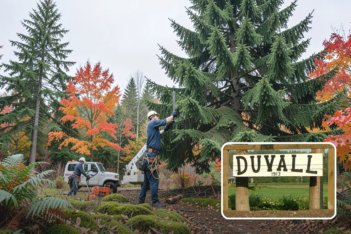 Tree inventory and tagging in Duvall, King County, WA - Supports long-term tree health and stability