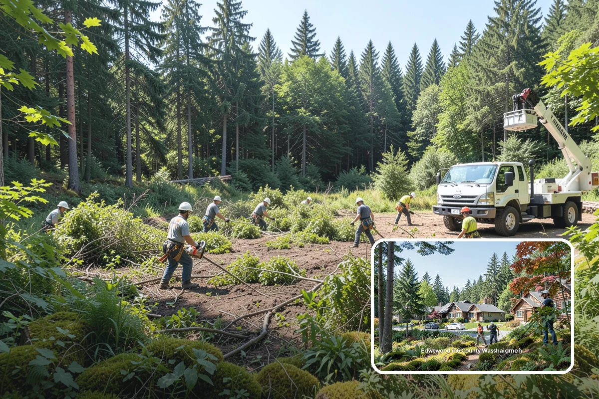 Tree inventory and tagging in Edgewood, Pierce County, WA - Supports long-term tree health and stability