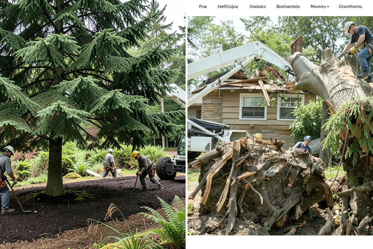 Tree inventory and tagging in Federal Way, King County, WA - Inspect the tree and its site