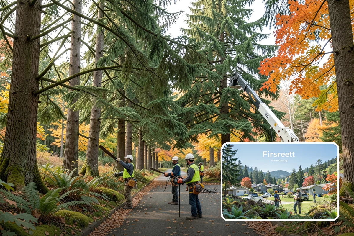 Tree inventory and tagging in Fircrest, Pierce County, WA - Supports long-term tree health and stability