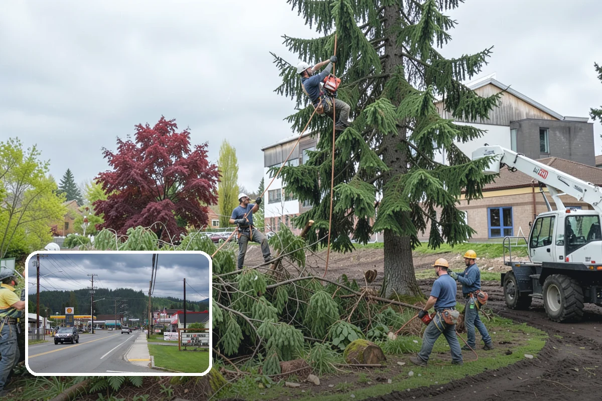 Tree inventory and tagging in Granite Falls, Snohomish County, WA - Supports long-term tree health and stability