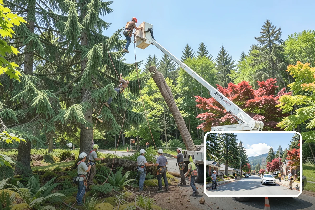 Tree inventory and tagging in Hunts Point, King County, WA - Supports long-term tree health and stability