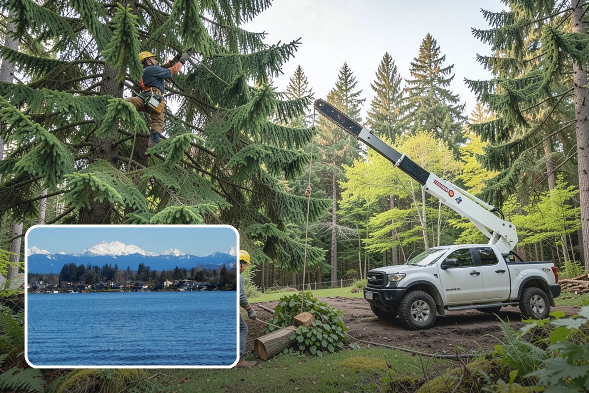 Tree inventory and tagging in Lake Stevens, Snohomish County, WA - Supports long-term tree health and stability