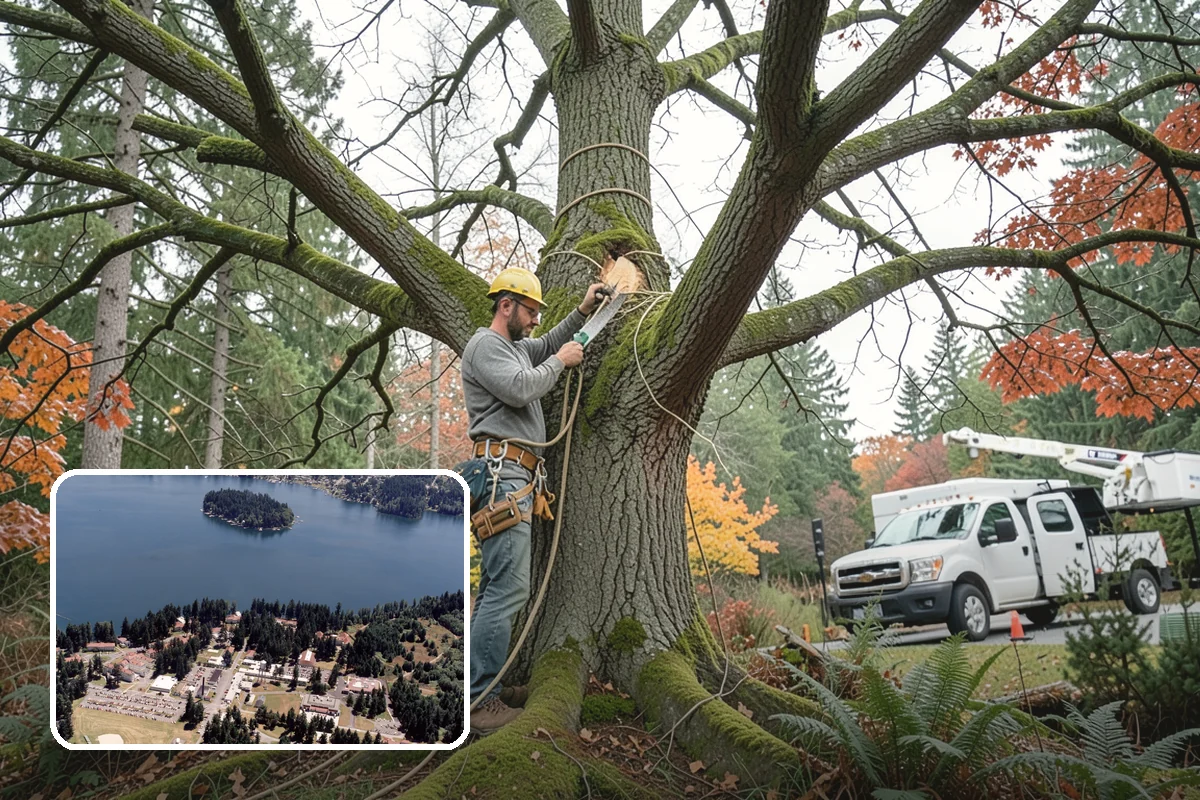 Tree inventory and tagging in Lakewood, Pierce County, WA - Supports long-term tree health and stability