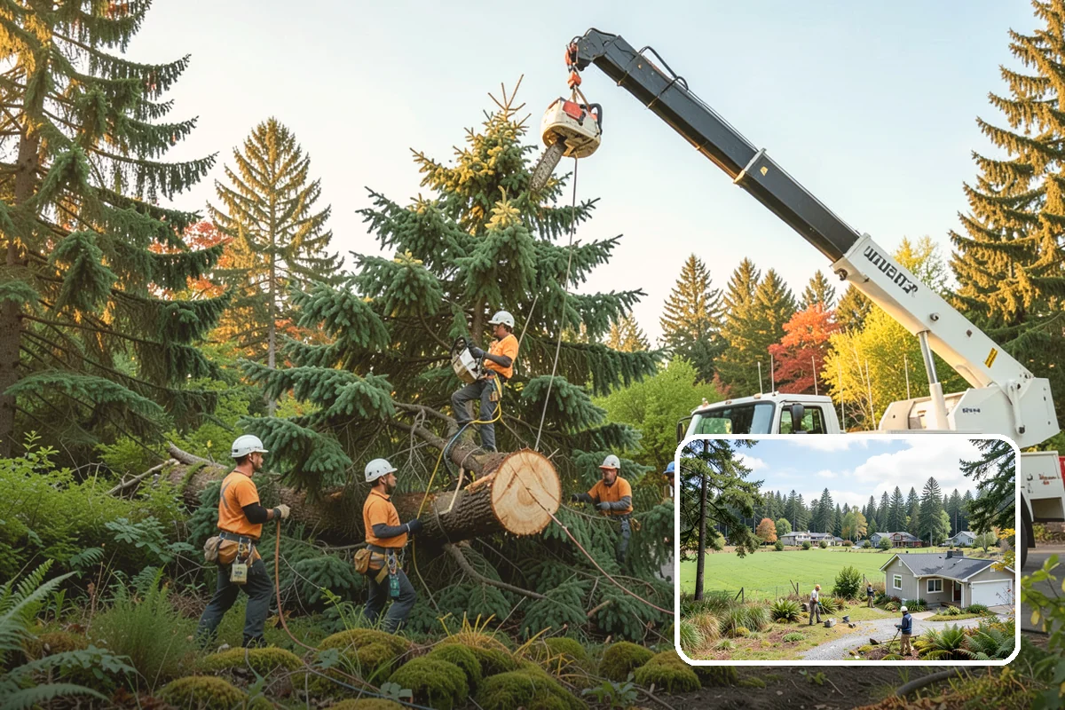Tree inventory and tagging in Lyman, Skagit County, WA - Supports long-term tree health and stability