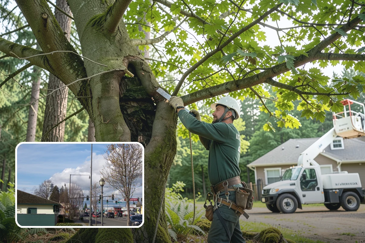 Tree inventory and tagging in Marysville, Snohomish County, WA - Supports long-term tree health and stability