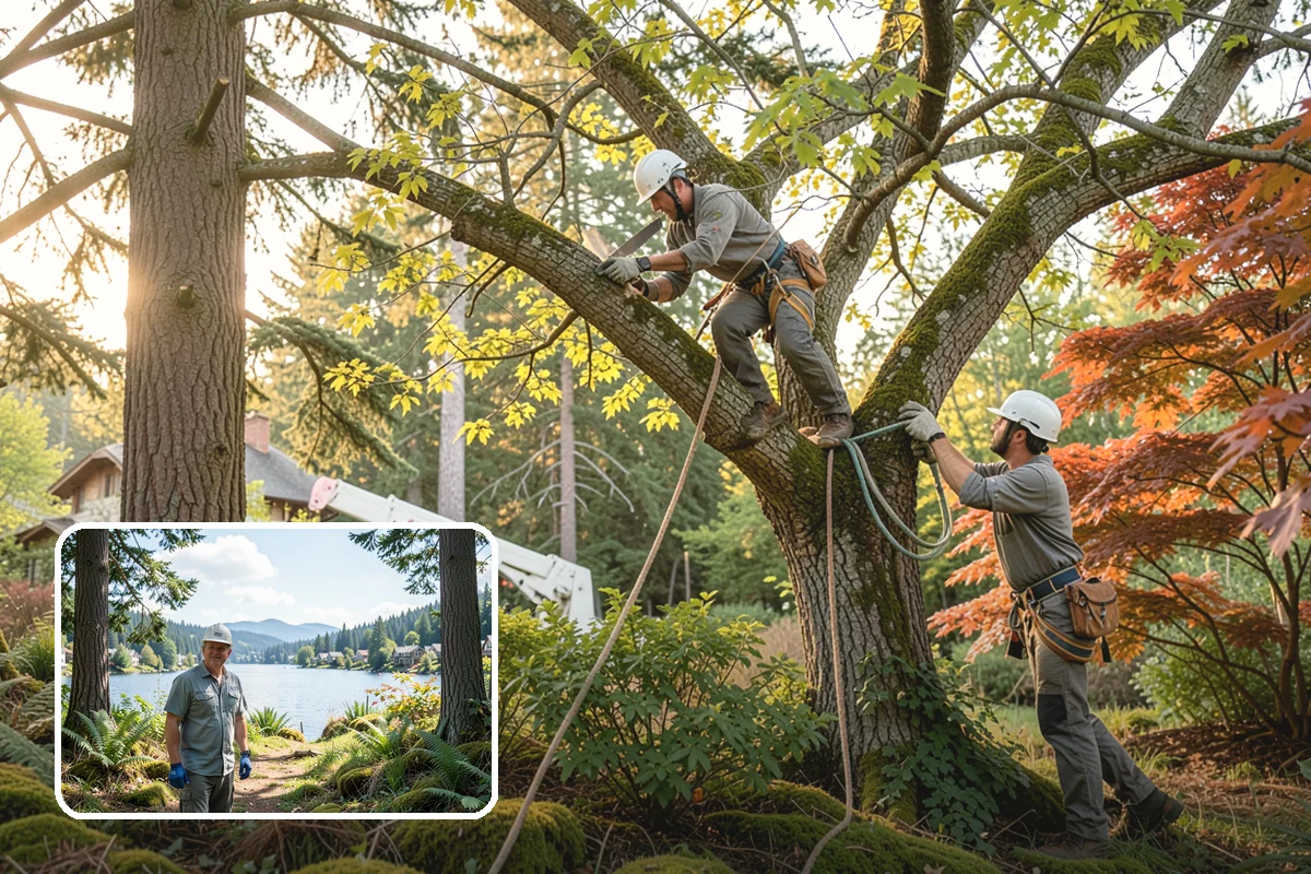 Tree inventory and tagging in Milton, King County, WA - Supports long-term tree health and stability