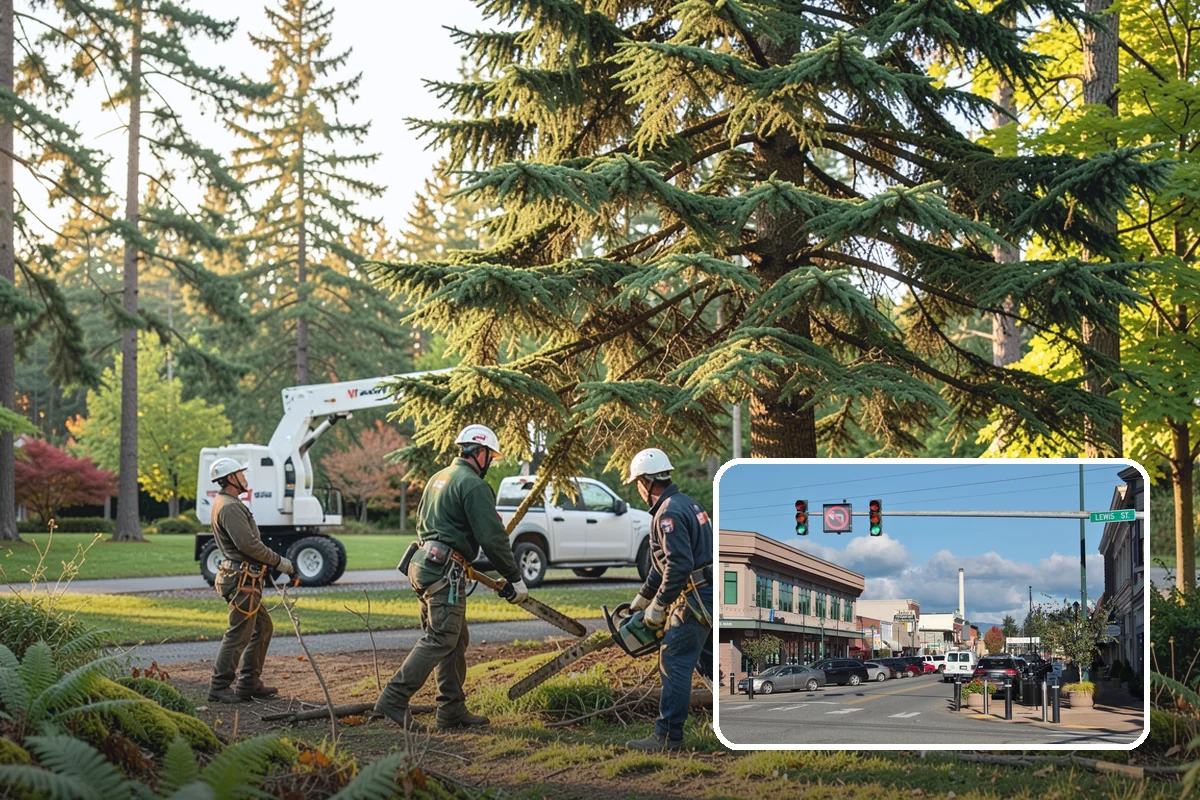 Tree inventory and tagging in Monroe, Snohomish County, WA - Supports long-term tree health and stability