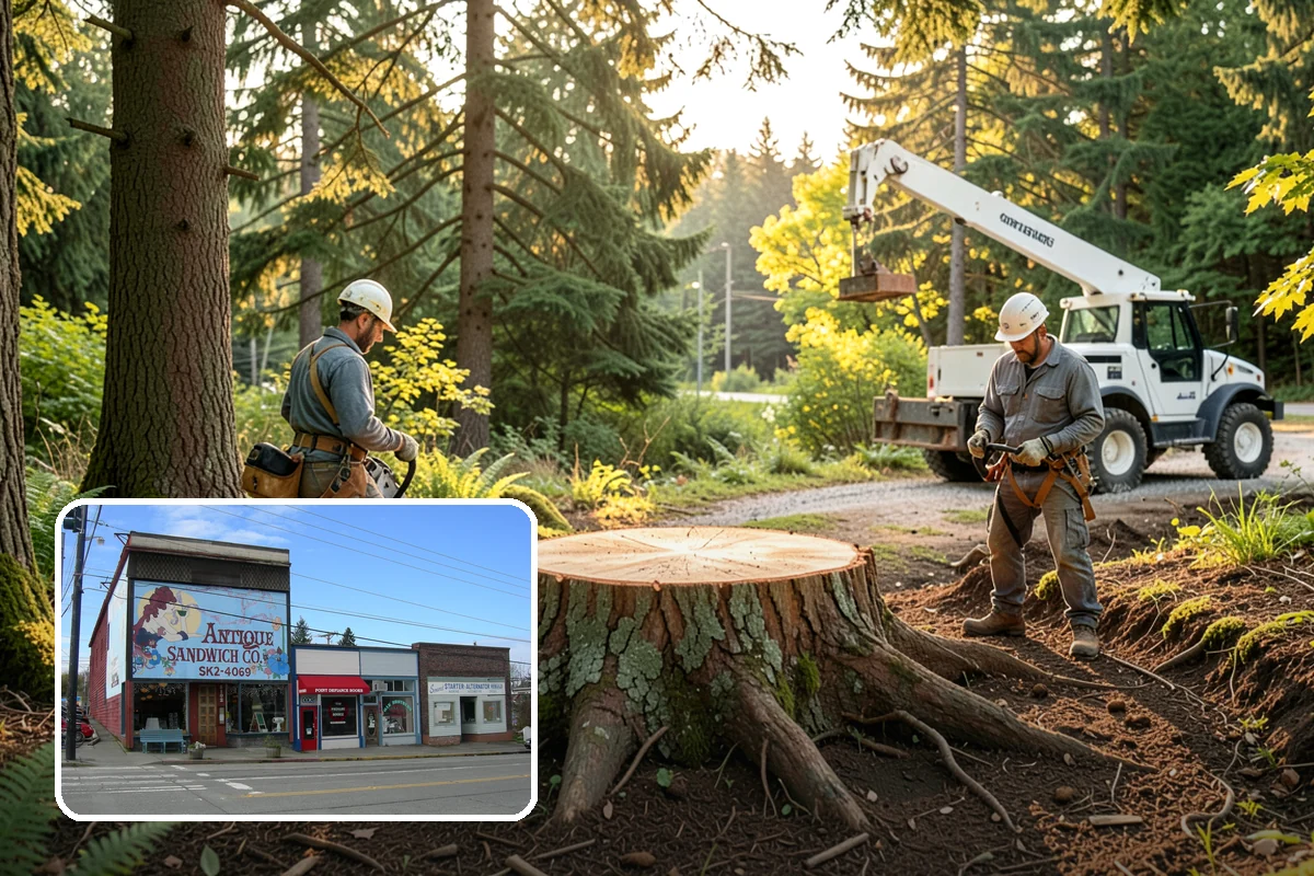 Tree inventory and tagging in Ruston, Pierce County, WA - Supports long-term tree health and stability