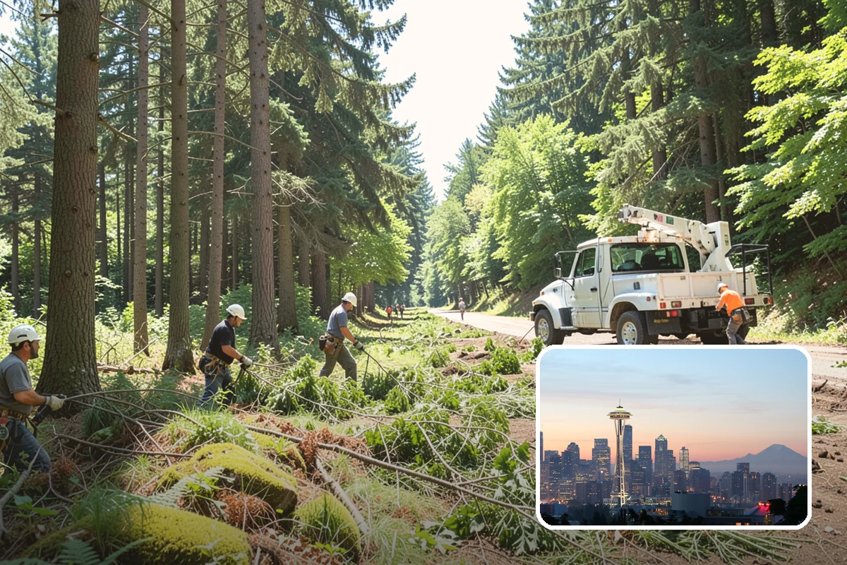 Tree inventory and tagging in Seattle, King County, WA - Supports long-term tree health and stability