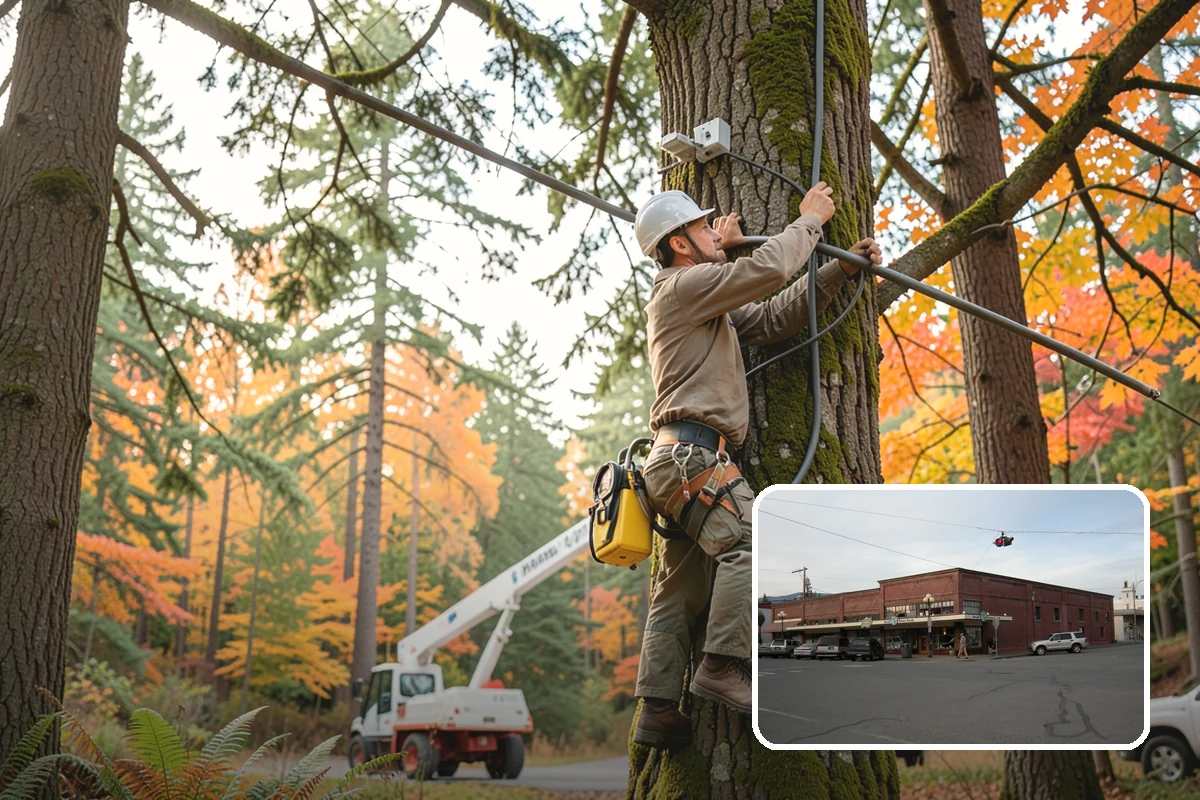 Tree inventory and tagging in Sedro-Woolley, Skagit County, WA - Supports long-term tree health and stability