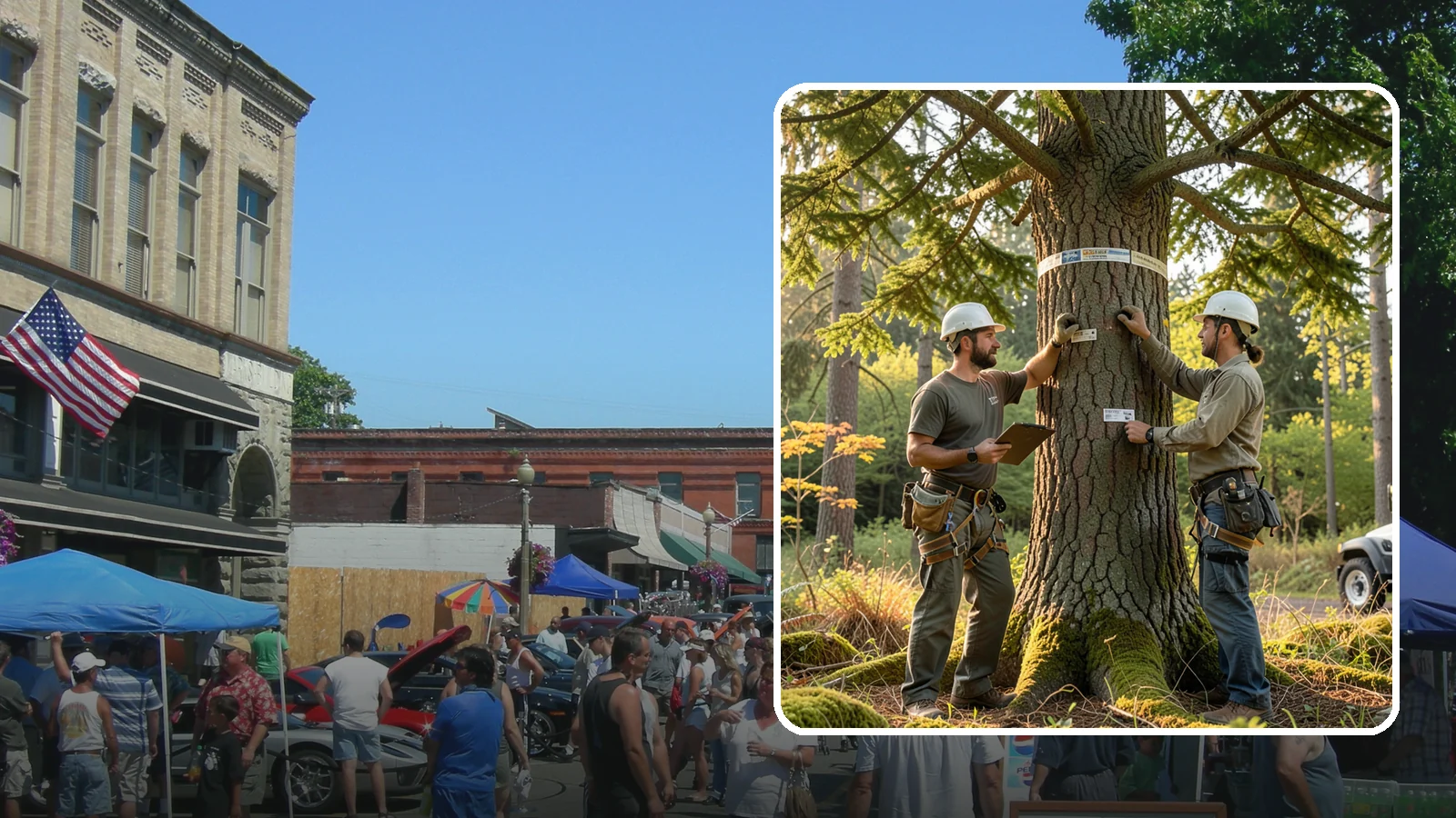 Tree inventory and tagging in Snohomish, Snohomish County, WA - The cataloguing and tagging of trees on a property.