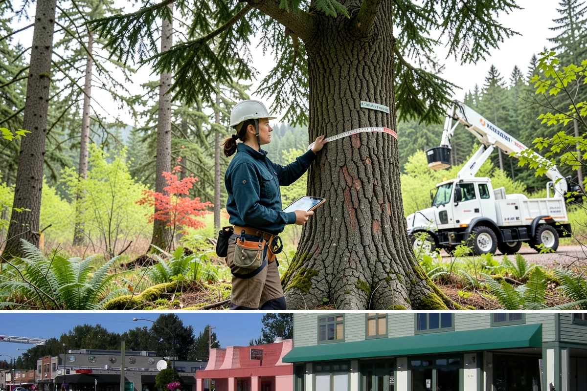 Tree inventory and tagging in Snoqualmie, King County, WA - This service can be performed year-round in the Puget Sound climate, though scheduling may adjust for wet winter seasons that...