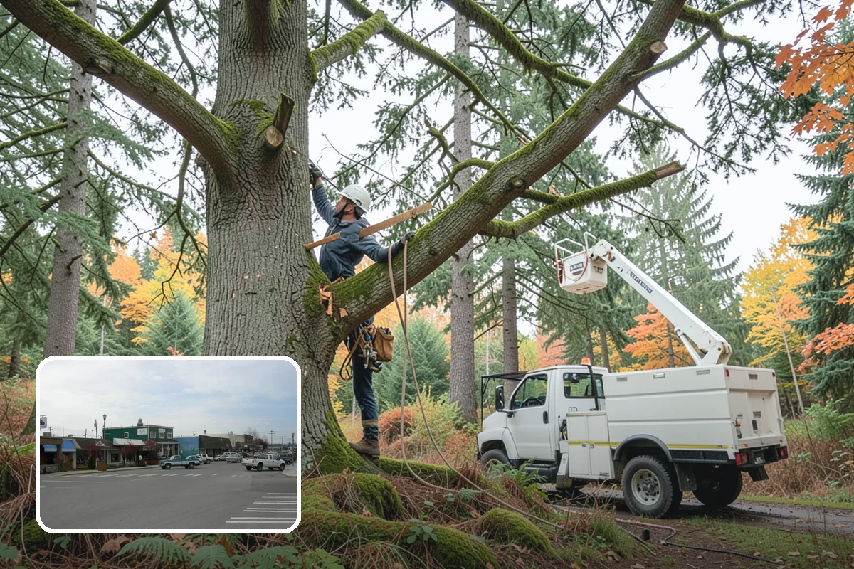 Tree inventory and tagging in Stanwood, Snohomish County, WA - Supports long-term tree health and stability
