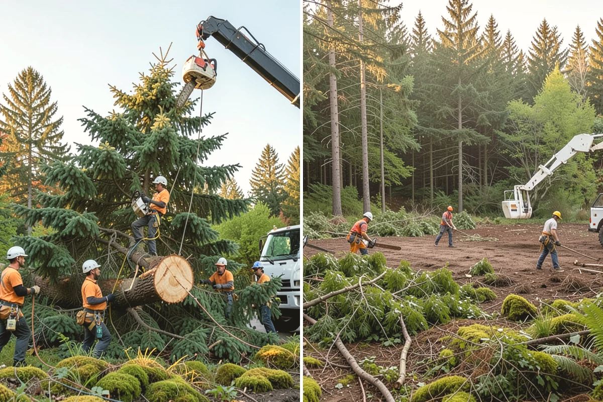 Tree inventory and tagging in Tacoma, Pierce County, WA - Inspect the tree and its site