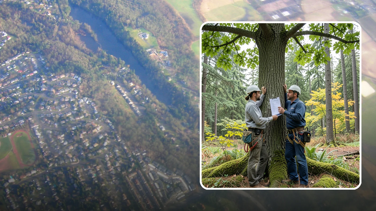 Tree Inventory Management in Algona, King County, WA - The ongoing management of a catalogued tree inventory across a site.