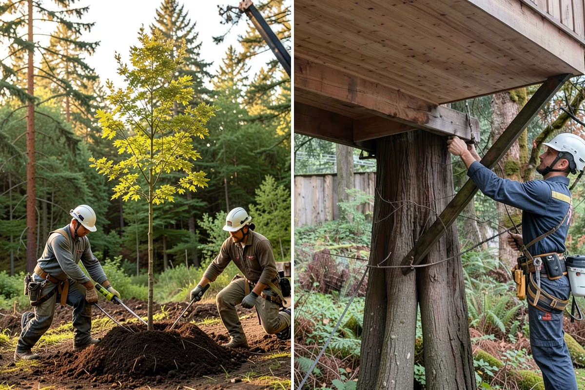 Tree Inventory Management in Arlington, Snohomish County, WA - Gather site and tree information
