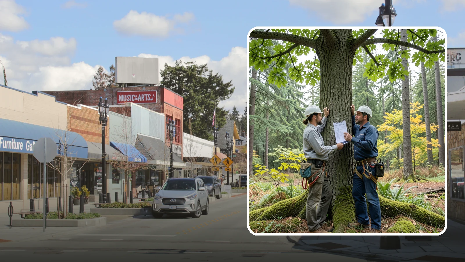 Tree Inventory Management in Bothell, King County, WA - The ongoing management of a catalogued tree inventory across a site.
