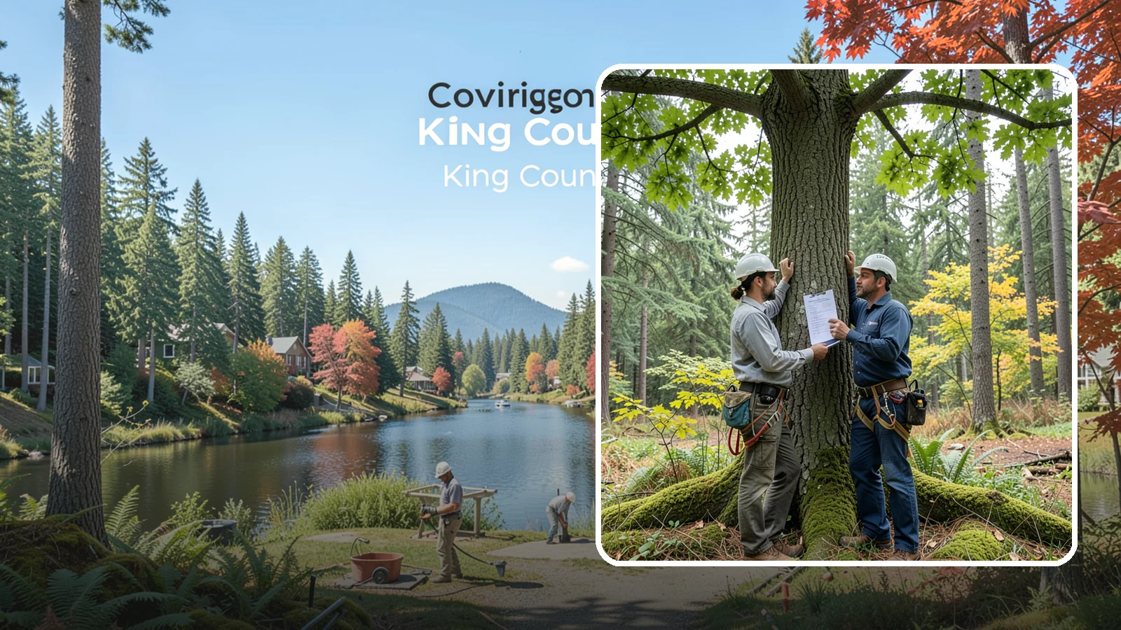 Tree Inventory Management in Covington, King County, WA - The ongoing management of a catalogued tree inventory across a site.