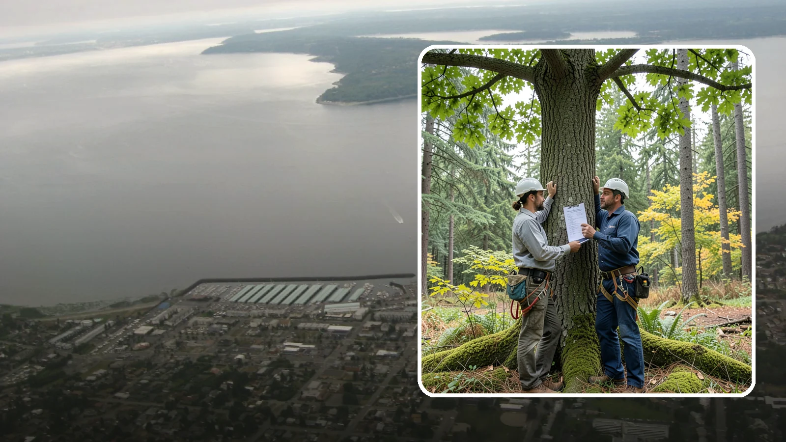 Tree Inventory Management in Des Moines, King County, WA - The ongoing management of a catalogued tree inventory across a site.