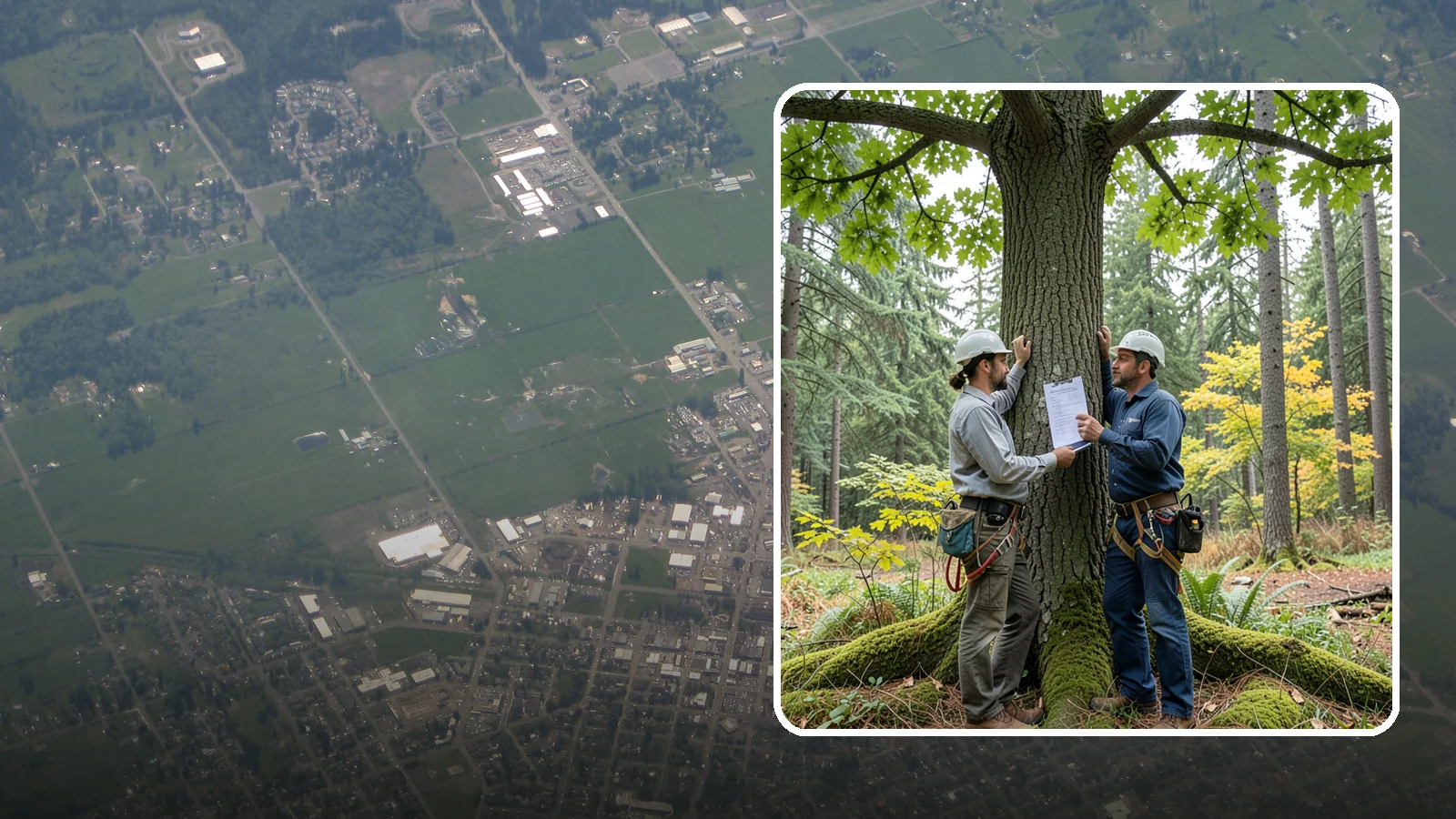 Tree Inventory Management in Enumclaw, King County, WA - The ongoing management of a catalogued tree inventory across a site.