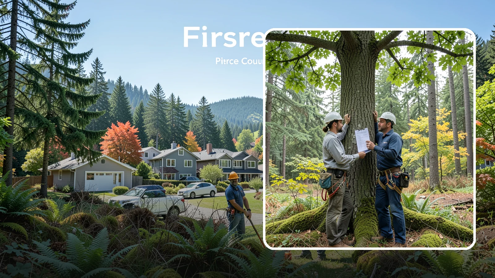 Tree Inventory Management in Fircrest, Pierce County, WA - The ongoing management of a catalogued tree inventory across a site.