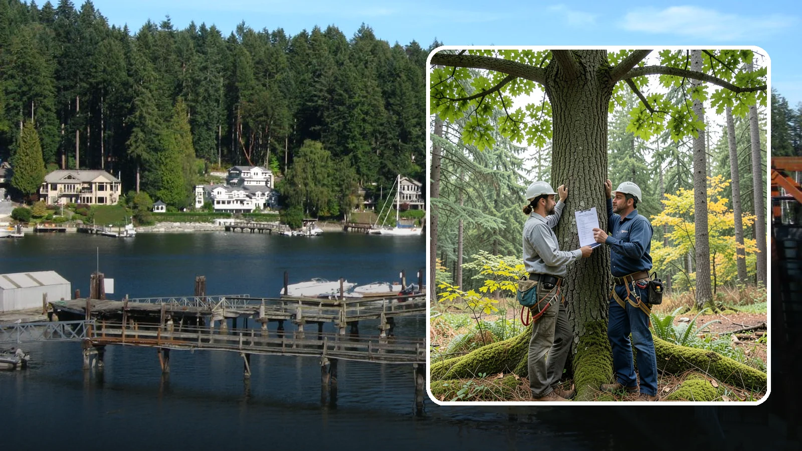 Tree Inventory Management in Gig Harbor, Pierce County, WA - The ongoing management of a catalogued tree inventory across a site.