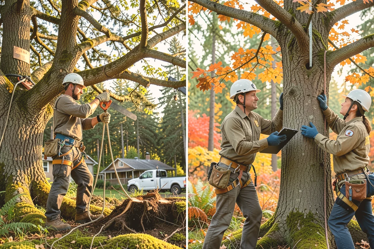 Tree Inventory Management in Kirkland, King County, WA - Gather site and tree information