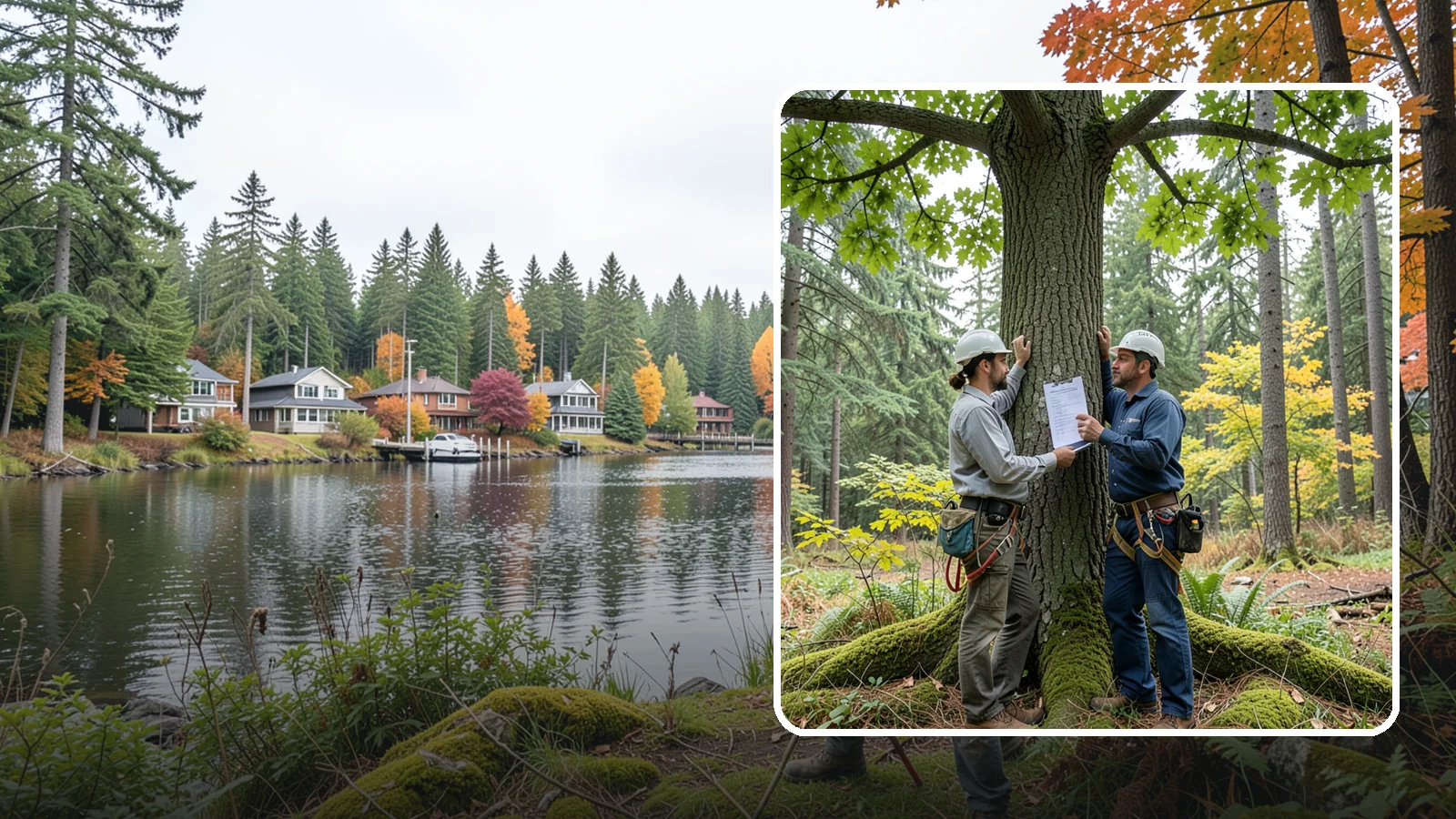 Tree Inventory Management in La Conner, Skagit County, WA - The ongoing management of a catalogued tree inventory across a site.