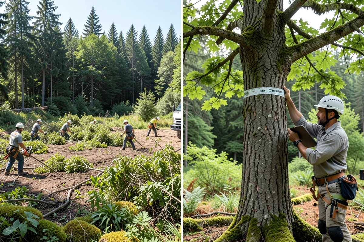 Tree Inventory Management in Lyman, Skagit County, WA - Gather site and tree information