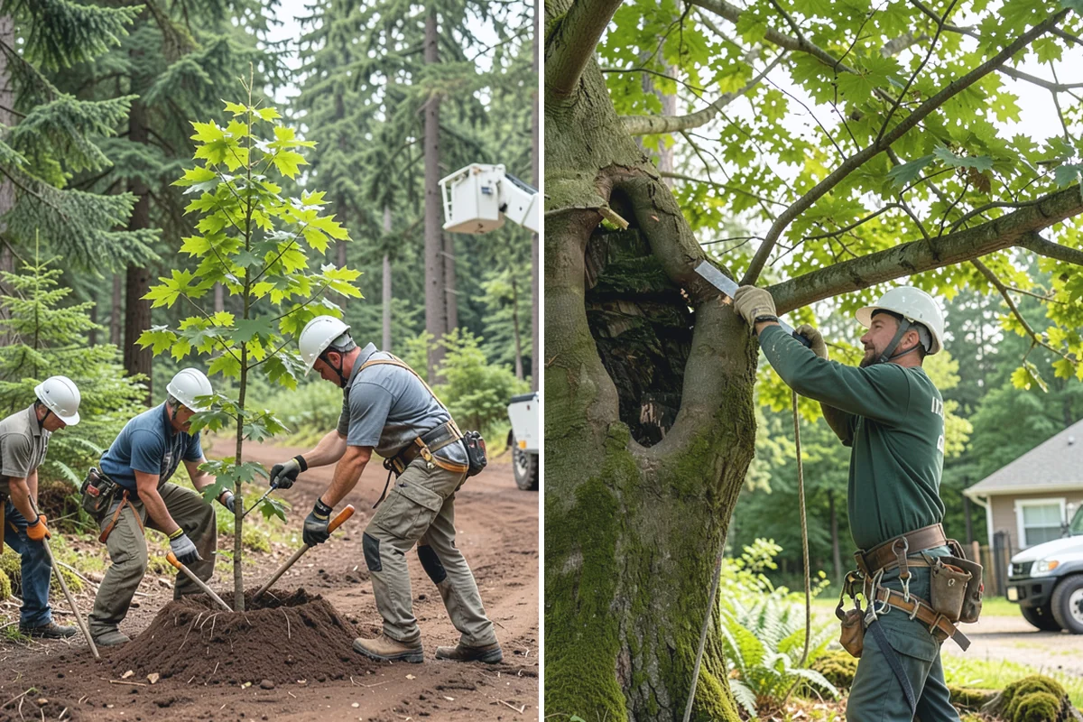 Tree Inventory Management in Marysville, Snohomish County, WA - Gather site and tree information