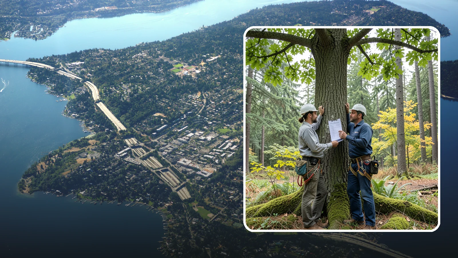 Tree Inventory Management in Mercer Island, King County, WA - The ongoing management of a catalogued tree inventory across a site.