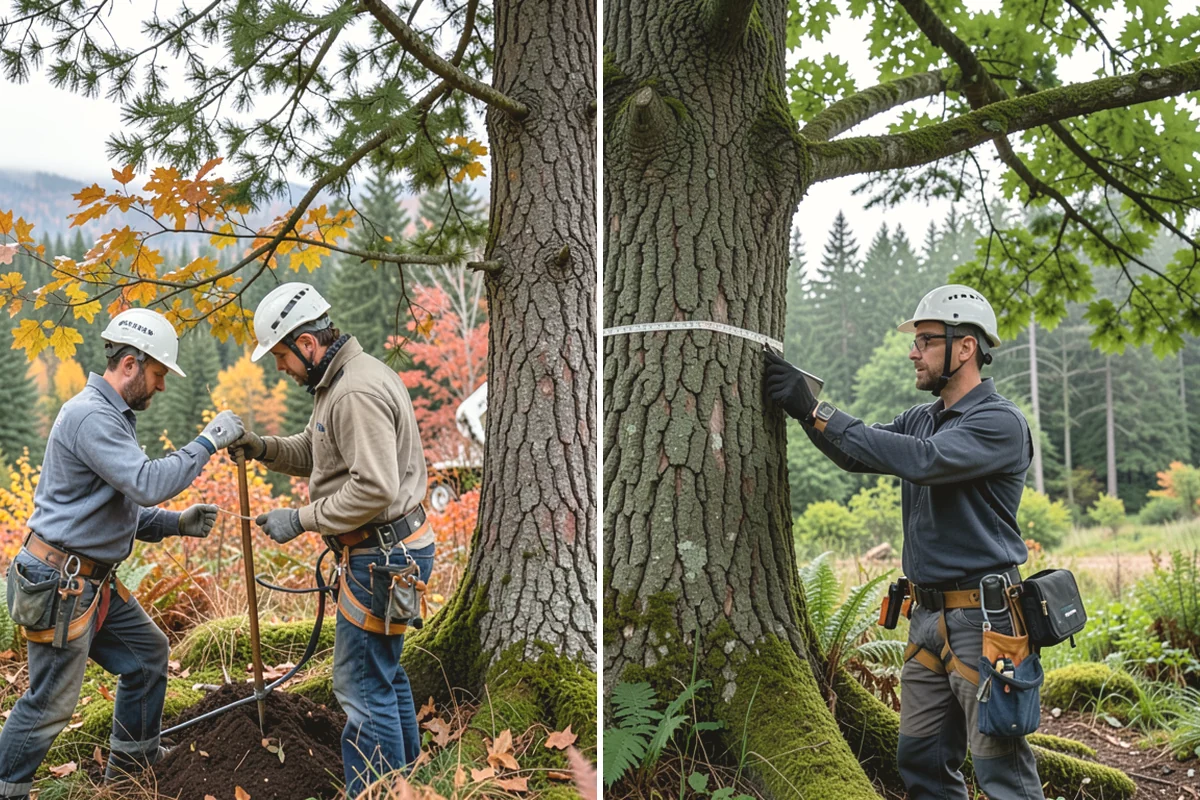 Tree Inventory Management in Mill Creek, Snohomish County, WA - Gather site and tree information