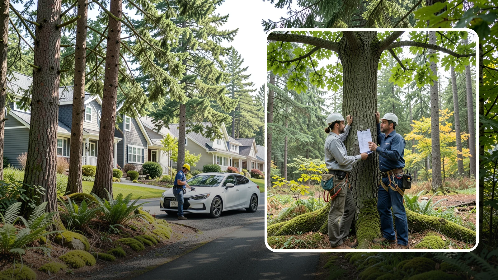 Tree Inventory Management in Normandy Park, King County, WA - The ongoing management of a catalogued tree inventory across a site.