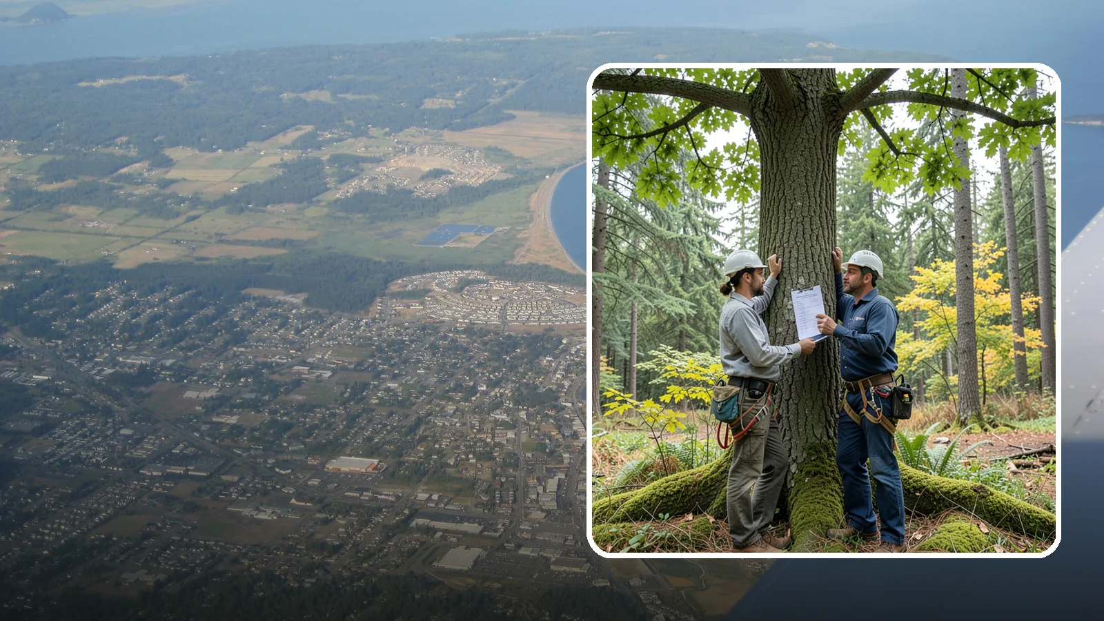 Tree Inventory Management in Oak Harbor, Island County, WA - The ongoing management of a catalogued tree inventory across a site.