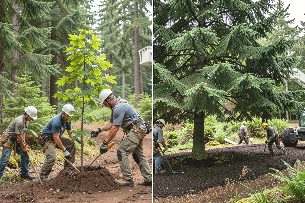 Tree Inventory Management in Oak Harbor, Island County, WA - Gather site and tree information