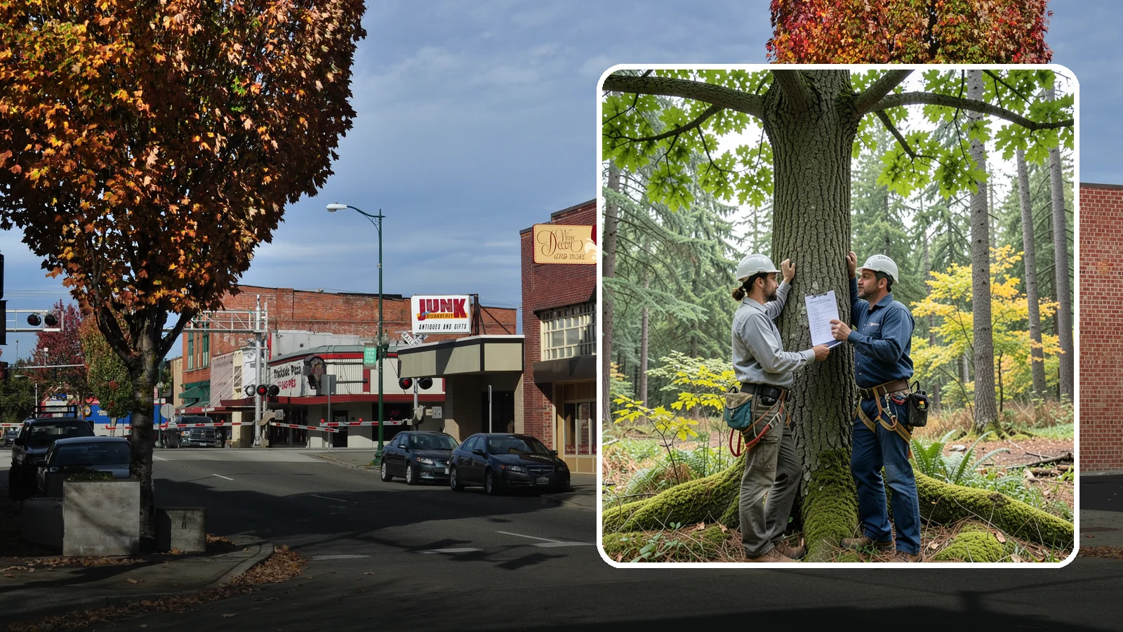 Tree Inventory Management in Puyallup, Pierce County, WA - The ongoing management of a catalogued tree inventory across a site.