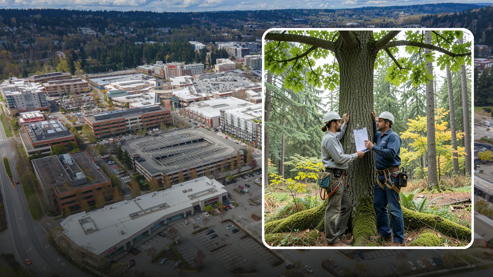 Tree Inventory Management in Redmond, King County, WA - The ongoing management of a catalogued tree inventory across a site.