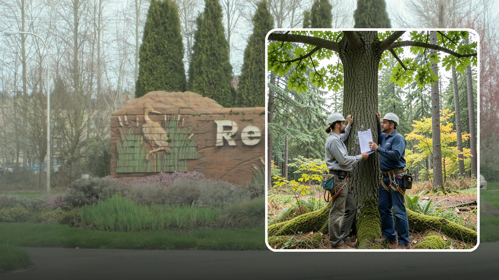 Tree Inventory Management in Renton, King County, WA - The ongoing management of a catalogued tree inventory across a site.