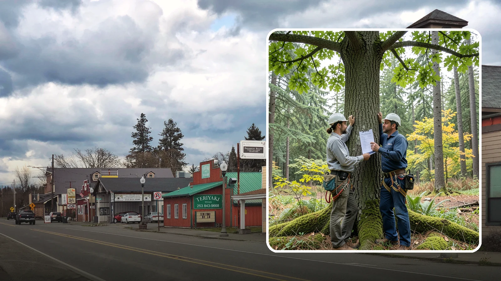 Tree Inventory Management in Roy, Pierce County, WA - The ongoing management of a catalogued tree inventory across a site.
