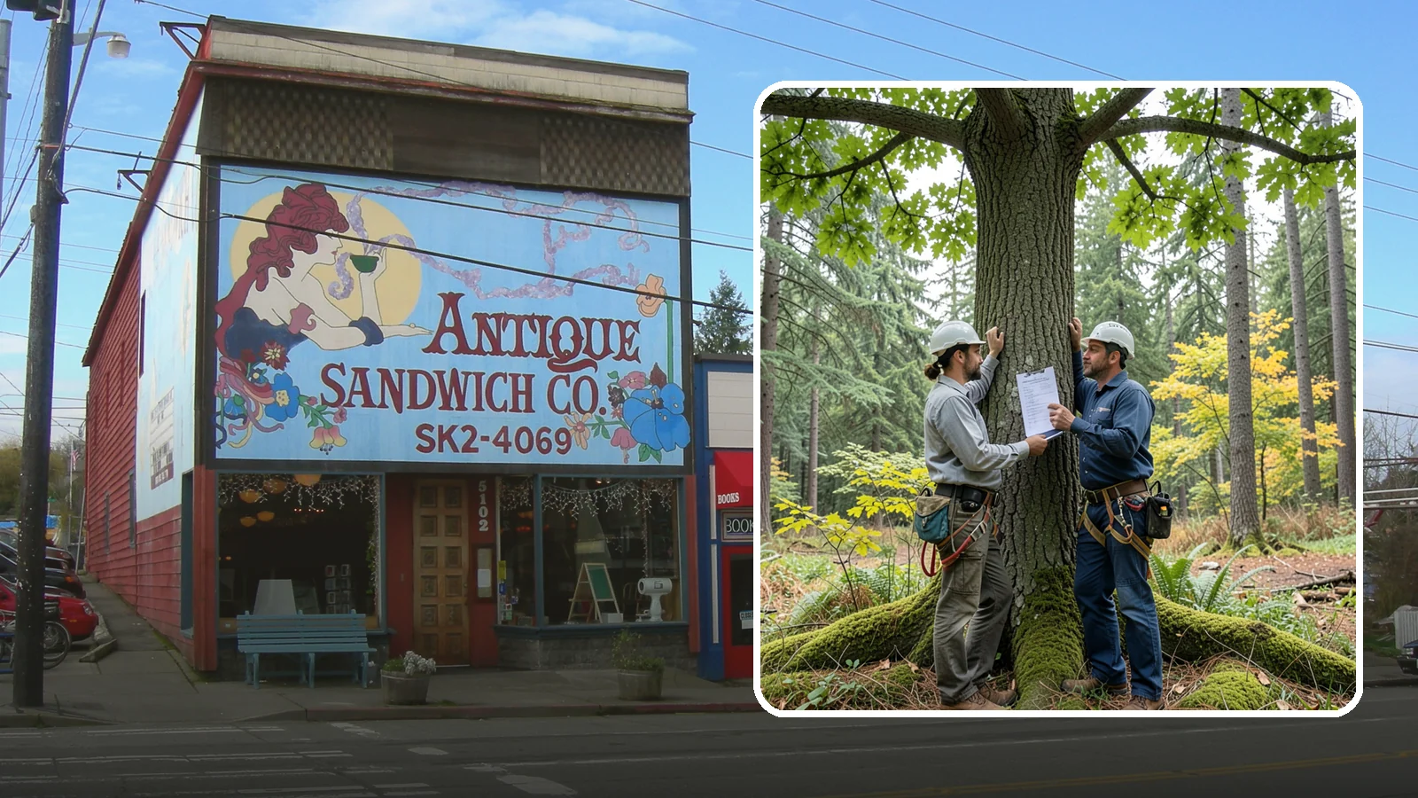 Tree Inventory Management in Ruston, Pierce County, WA - The ongoing management of a catalogued tree inventory across a site.