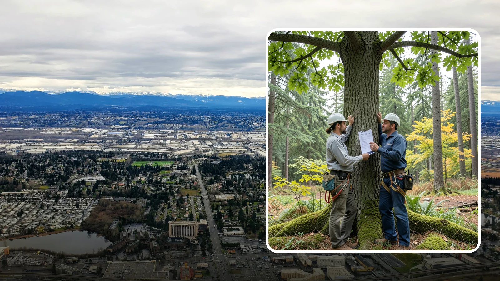 Tree Inventory Management in SeaTac, King County, WA - The ongoing management of a catalogued tree inventory across a site.
