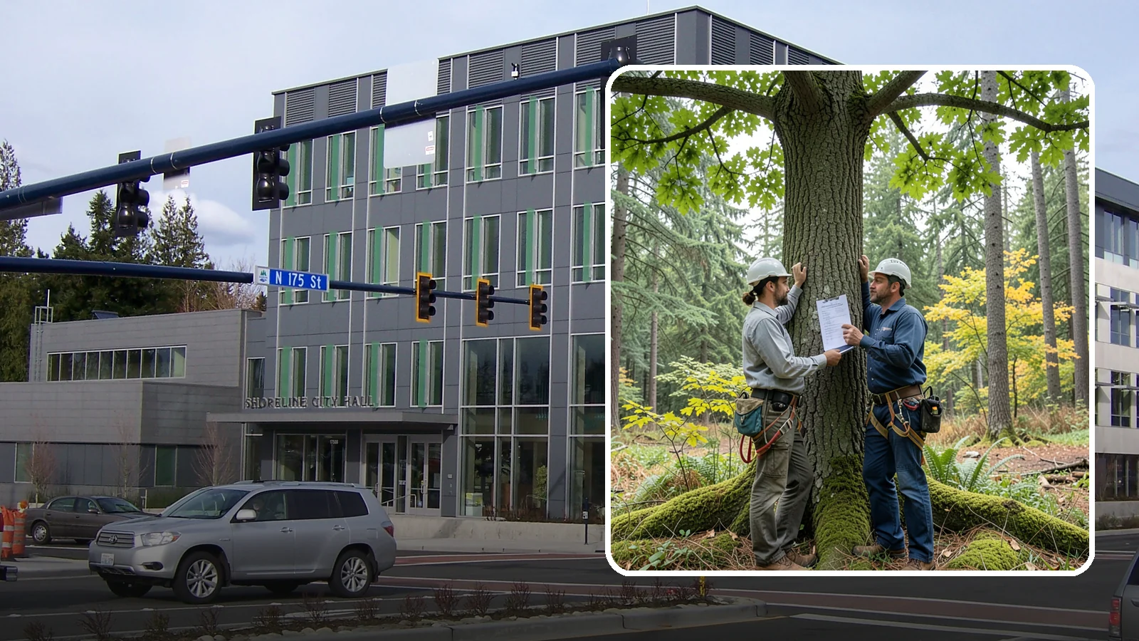 Tree Inventory Management in Shoreline, King County, WA - The ongoing management of a catalogued tree inventory across a site.