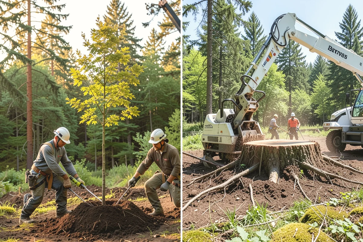 Tree Inventory Management in Steilacoom, Pierce County, WA - Gather site and tree information