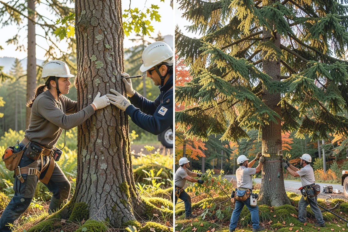 Tree Inventory Management in Sumner, Pierce County, WA - Gather site and tree information