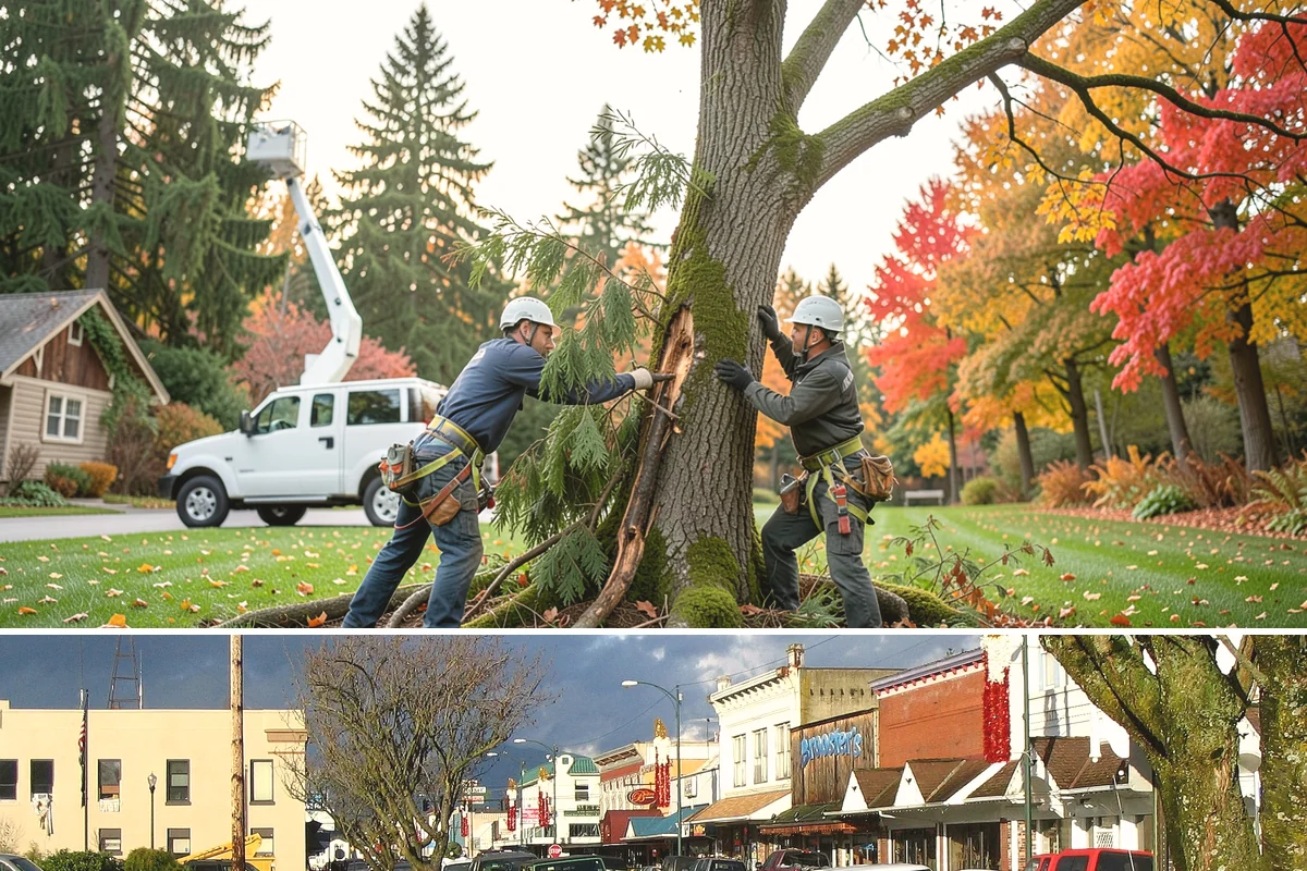 Tree Maintenance Plans in Arlington, Snohomish County, WA - In the Puget Sound climate, maintenance plans are best performed during dry periods to ensure safety while avoiding dormant...
